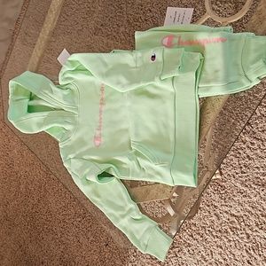Two Piece Champion Hooded Outfit